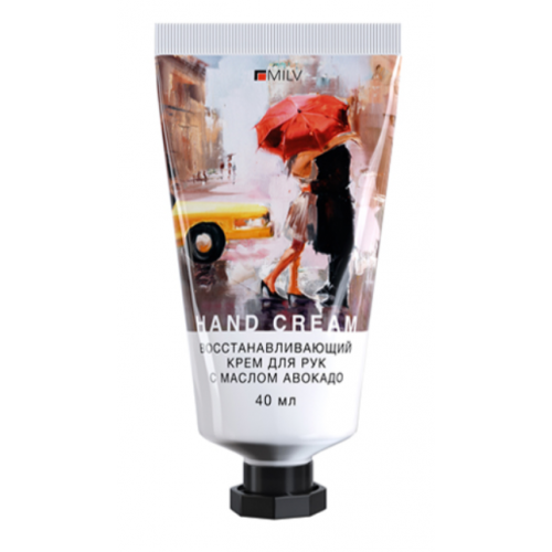 Крем для рук с маслом авокадо. Арт.18701. ВИШНЯ. 40 мл Milv