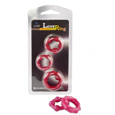 Набор эрекционных колец Love ring - 7 ( 3 кольца)