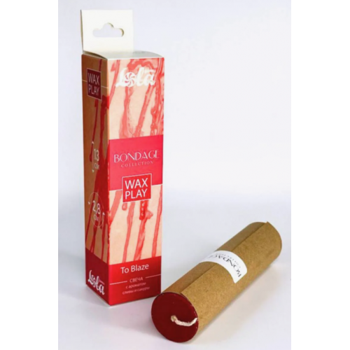 BDSM Свеча Lola Games "Wax Play Bondage To Blaze", низкотемпературная 1066-02