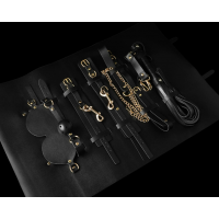 BDSM НАБОР Golden Black Slap