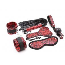 BDSM набор Red Leopard