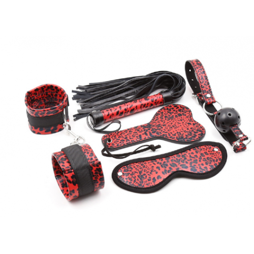 BDSM набор Red Leopard