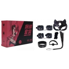 BDSM набор с Киса черная (набор малый)