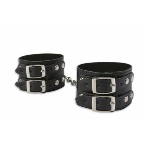 BDSM Широкие наручники - манжеты Пикантные Штучки с ремнями