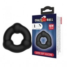 Эрекционное кольцо из мягкого силикона, Baile Crazy Bull BI-210183 