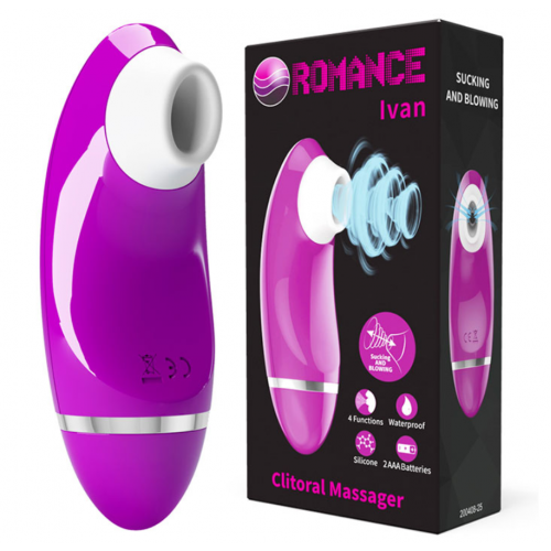Вакуумный стимулятор клитора Baile - Romance Ivan, 4 MC32