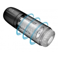 Мастурбатор Black Shadow с посасыванием, вибрацией