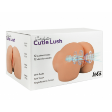 Мастурбатор с вибрацией и всасыванием Cutie Lush 2109-01lola