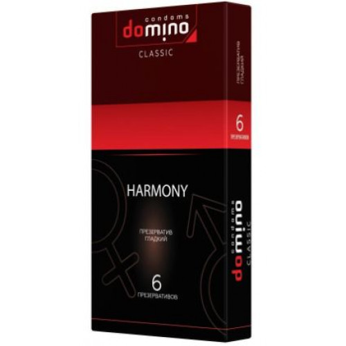 Презервативы Domino Harmony гладкие 6 шт