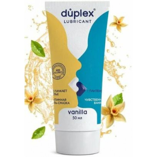 Смазка 3 в 1 Duplex - vanilla (ваниль) 50 ml