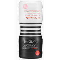Мастурбатор двусторонний TENGA Black premium dual sensation cup ЯПОНИЯ