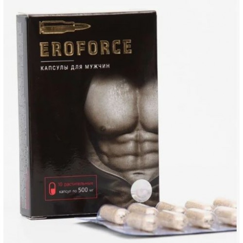 Возбудитель Eroforce 10 капсул по 500 мг