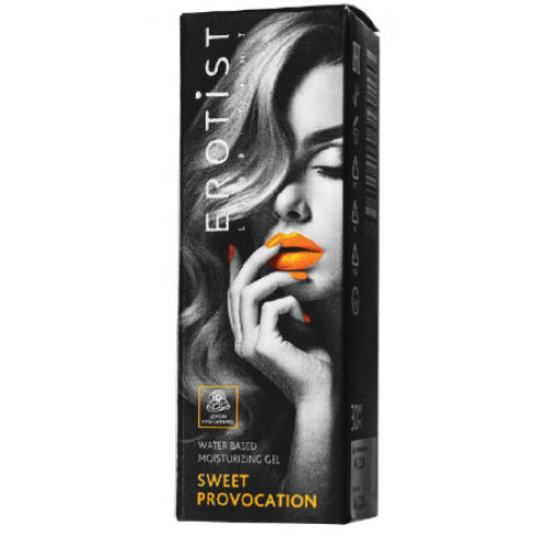 Съедобный гель Erotist SWEET PROVOCATION: LEMON AND CARAMEL (со вкусом лимона и карамели), 30 мл