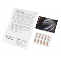 Возбудитель капсулы Erotist Silver Dragon для мужчин 10 капсул