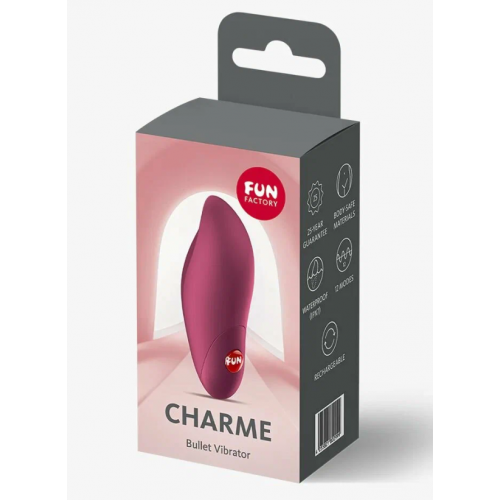Вибратор FUN FACTORY Charme red