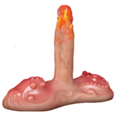 Фаллос-платформа на присоске фриктатор (вверх - вниз) 20 см Antonio