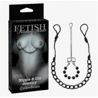Fetish nipple jewelry Зажимы для клитора и сосков