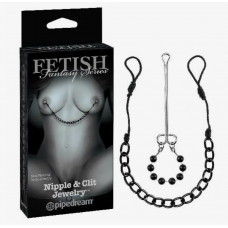 Fetish nipple jewelry Зажимы для клитора и сосков