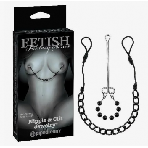 Fetish nipple jewelry Зажимы для клитора и сосков