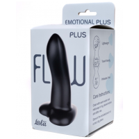 Дилдо Flow Emotional Black 13 x 4 см
