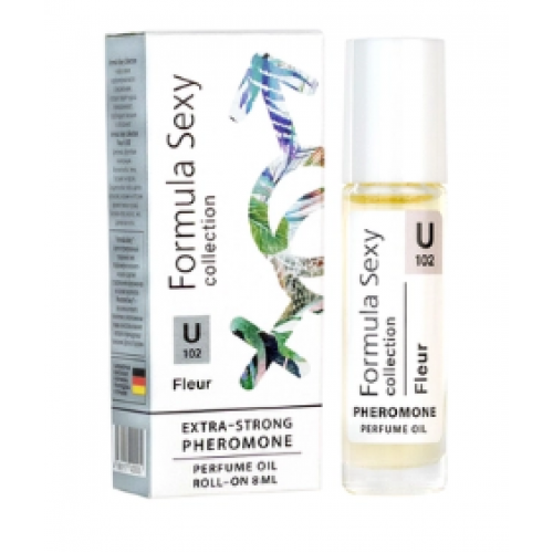 Парфюмерное масло с феромонами Formula Sexy Collection Fleur U102 (Формула Секси Коллекшн Флёр U102) – 8ml
