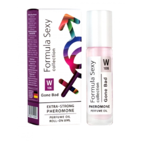 Парфюмерное масло с феромонами Formula Sexy Collection Gone Bad W106 (Формула Секси Коллекшн Гон Бэд W106) – 8ml for women