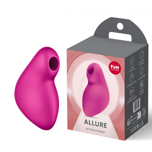 Fun Factory ALLURE Magenta вибро вакуумный клиторальный стимулятор