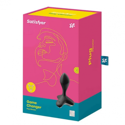 Гибкая анальная пробка Game Changer Satisfyer с вибрацией