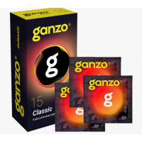 Презервативы Ganzo Classic, классические, латекс, 15 шт