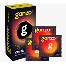 Презервативы Ganzo Classic, классические, латекс, 15 шт