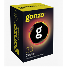 Презервативы Ganzo Classic, классические, латекс, 30 шт