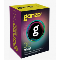 Презервативы Ganzo Mixed, микс-набор, латекс, 30 шт