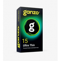 Презервативы Ganzo Ultra thin, 15 шт