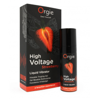 Жидкий вибратор "High Voltage Strawberry", Orgie