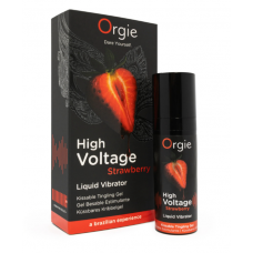 Жидкий вибратор "High Voltage Strawberry", Orgie