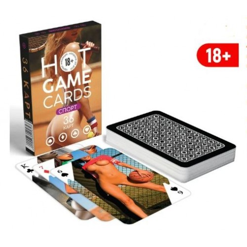 Игральные карты Hot game Cards Спорт