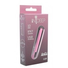 Вибро пулька Indeep на USB зарядке CLIO фиолетовая