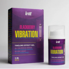 Гель с эффектом вибрации Intt Blackberry Vibration 15ml (ежевика)