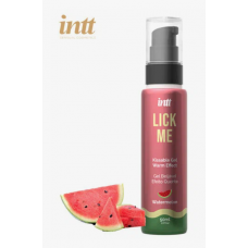 Intt Массажный гель LICK ME арбуз, 50 мл