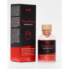Универсальная гель - смазка 3в1 Kissable Intt Intt Strawberry 30 ml