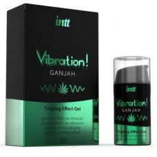Гель с эффектом вибрации Intt VIBRATION Gan Jah 15 ml (экстракт ка на биса)