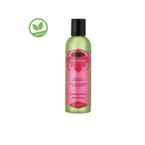 Масло массажное aromatics Kamasutra Naturals massage oil Strawberry divine 59 мл