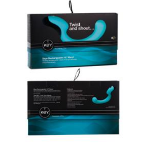 Вибратор Key by Jopen Twist Blue 8075 05 3