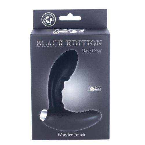 LOLA Black Edition Wonder touch массажер простаты черный