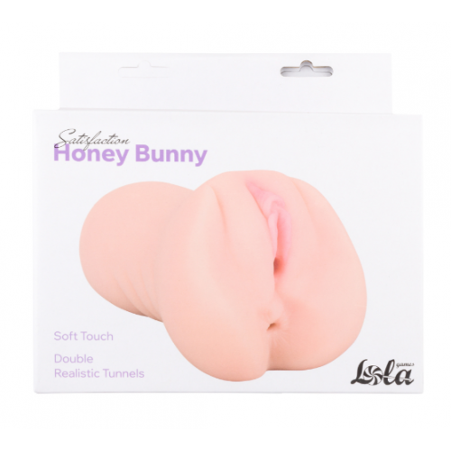 Премиум мастурбатор-вагина и анус LOLA Honey Bunny сверхреалистик 808гр.