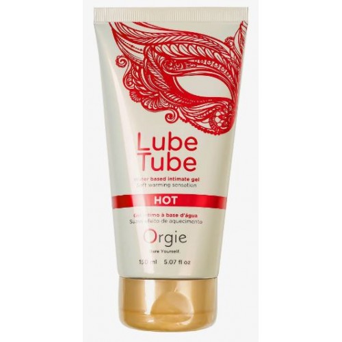 LUBE TUBE Hot Orgie возбуждающий гель для двоих 150 ml