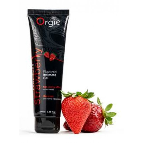 LUBE TUBE STRAWBERRY со вкусом клубники Orgie 100 ml