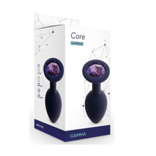 Анальная ювелирка Le Frivole CORE Gamma - M (black violet)