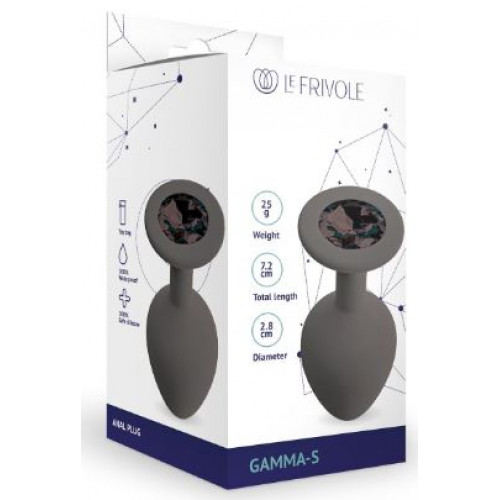 Анальная ювелирка Le Frivole gamma S blue