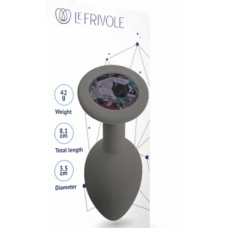 Анальная ювелирка Le Frivole gamma M blue (dark)